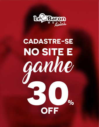 cadastre-se no site e ganhe 30% off